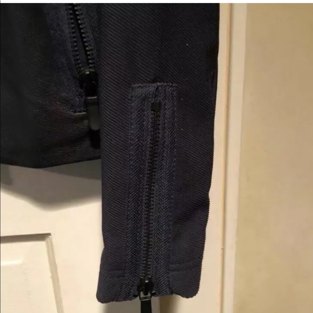 JBRAND blue leather jacket - Picture 4 of 4